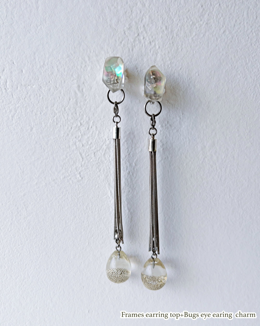 Bugs Eye Mulchway Earrings / Interchangeable / Macro View