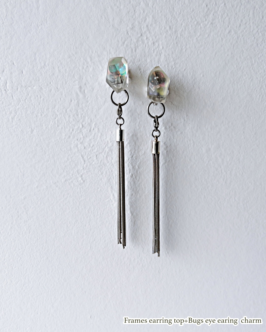 Bugs Eye Mulchway Earrings / Interchangeable / Macro View