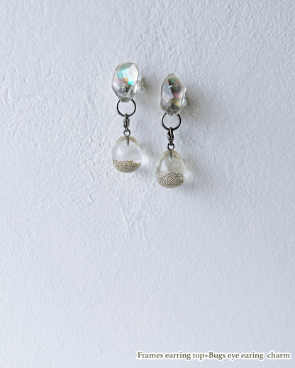 Bugs Eye Mulchway Earrings / Interchangeable / Macro View