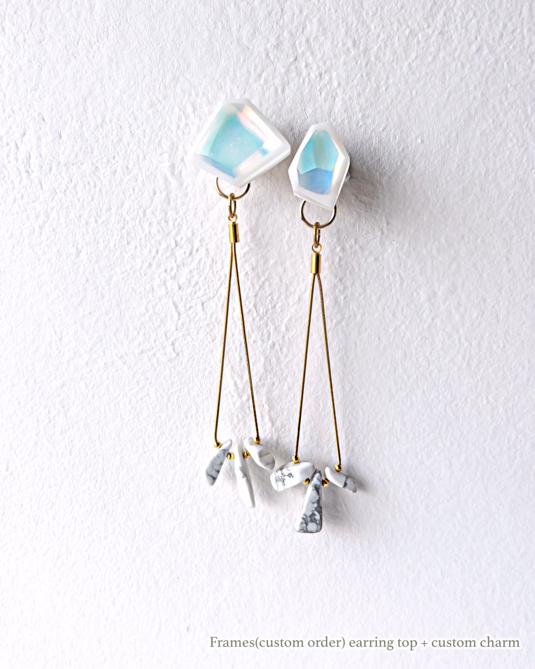 Custom Charms / Interchangeable / 着せ替えチャーム / Long White