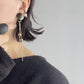 Custom earrings  Interchangeable /new moon/着せ替え/新月