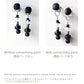 Connecting parts/pierced earring catches ピアスキャッチ用連結パーツ