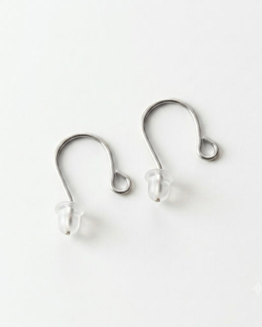 [OPTION] オールチタンピアス金具への変更 (Hook)