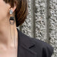 Galaxy 2way earrings /dark/ Interchangeable