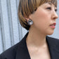 Moon phase cuffs earrings /Michikake/ brown 