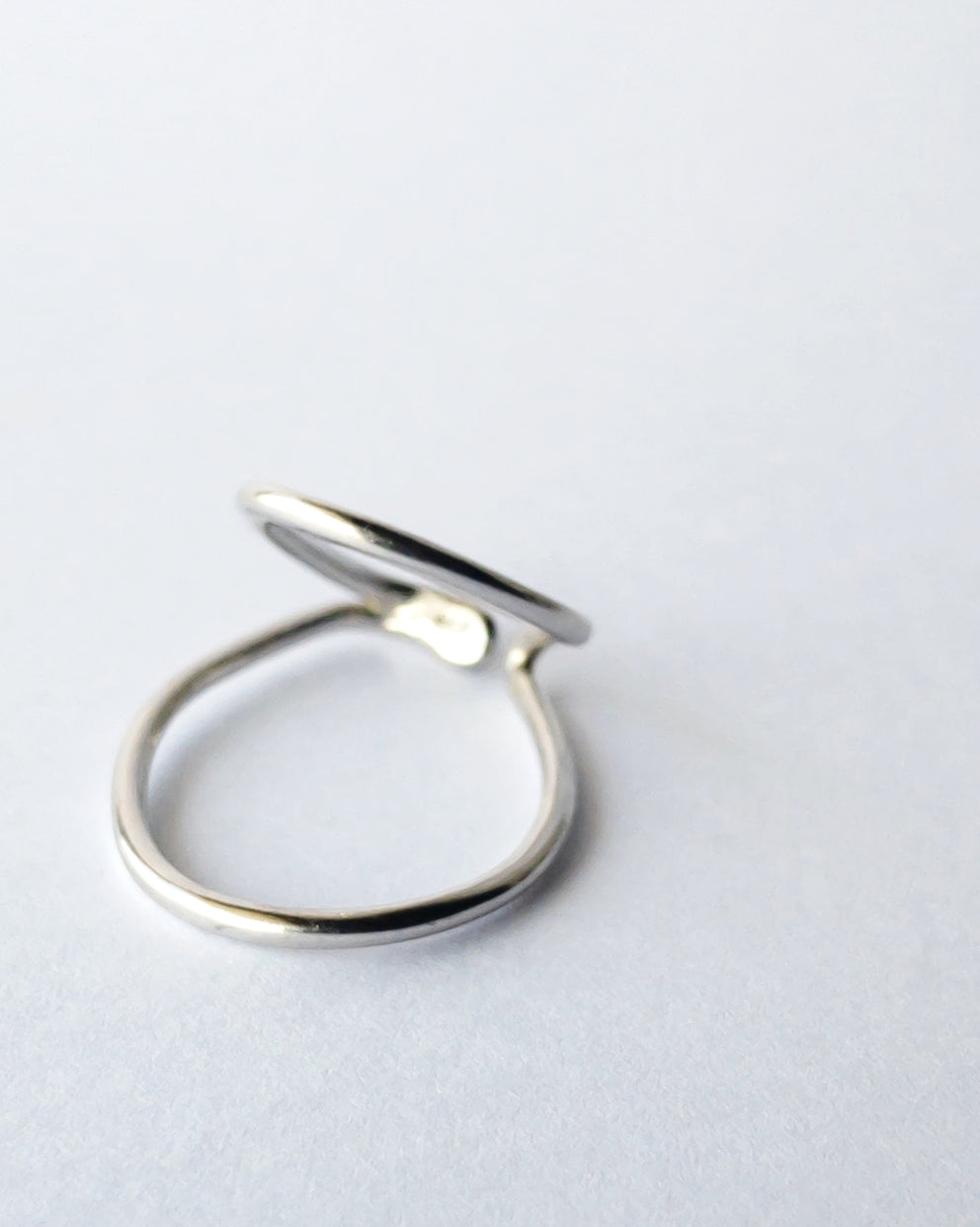 Orbit double line ring, ear cuff / Interchangeable /着せ替えダブルリング・イヤーカフ/silver925