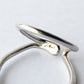 Custom double ring, ear cuff / Interchangeable / silver925
