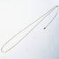 Custom long chain necklace lariet Interchangeable /gold-filled 
