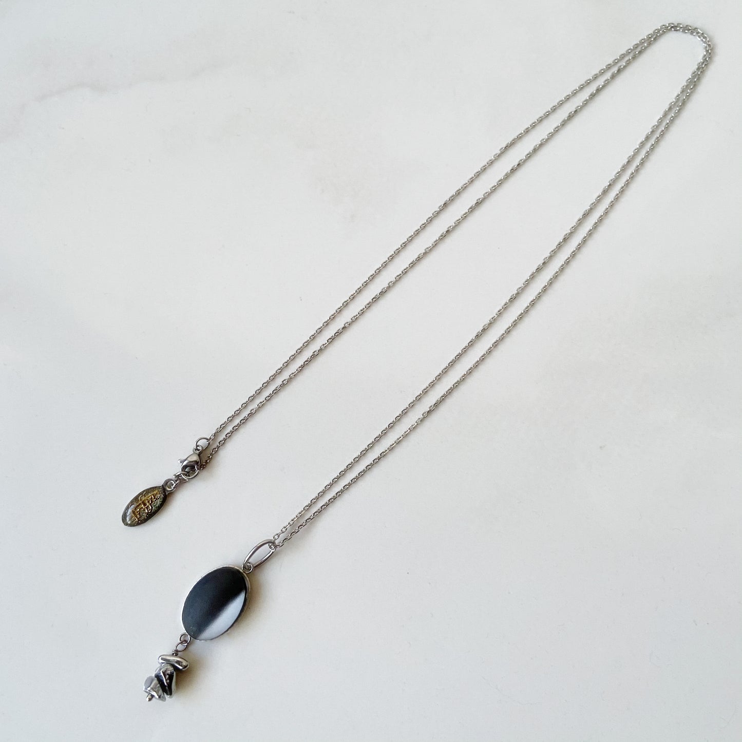 Galaxy necklace /moon/ Interchangeable Tsukuyomi silver S 