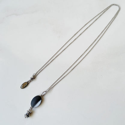 Galaxy necklace /moon/ Interchangeable Tsukuyomi silver S 