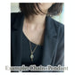 Custom long chain necklace lariet/Interchangeable/着せ替えネックレス/    gold-filled