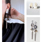 Moon phase cuffs earrings /Michikake/cold moon 