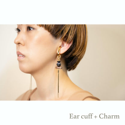 Custom ear cuff/Interchangeable /着せ替えイヤーカフ/silver925