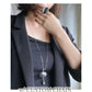 Galaxy necklace /moon/ Interchangeable 月読 silver M