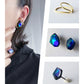 Frames earring s/ Floating prism 1-a
