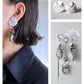 Moon phase cuffs earrings /Michikake/cold moon